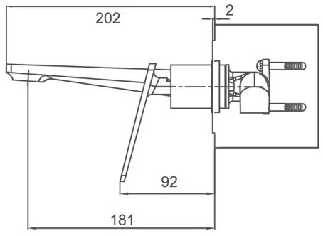 Frap F1057-22 (1040769) Габаритні розміри