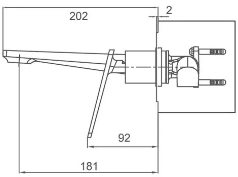 Frap F1058-22 (1040770) Габаритні розміри