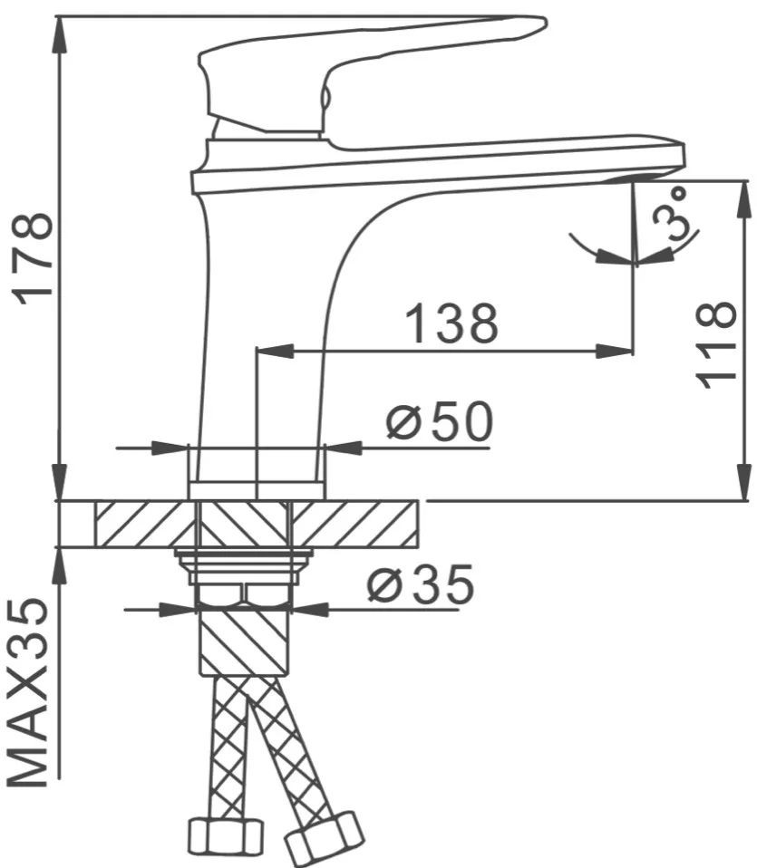 Frap F1049-6 (1040772) Габаритні розміри