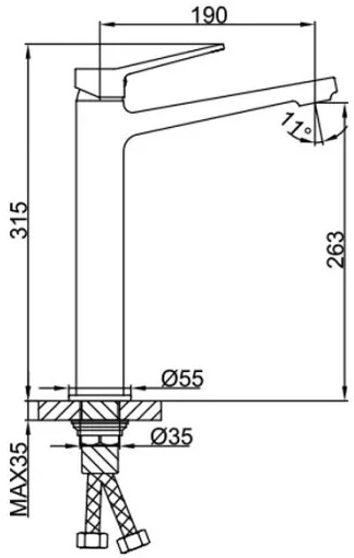 Frap F1062-2 (1042382) Габаритные размеры