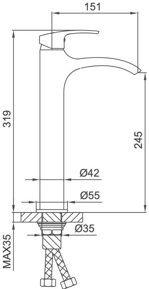 Frap F1069-2 (1045044) Габаритні розміри