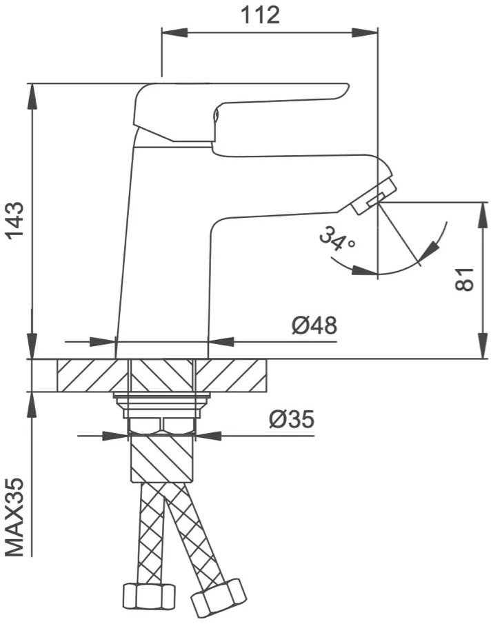 Frap F1017 (1046104) Габаритні розміри