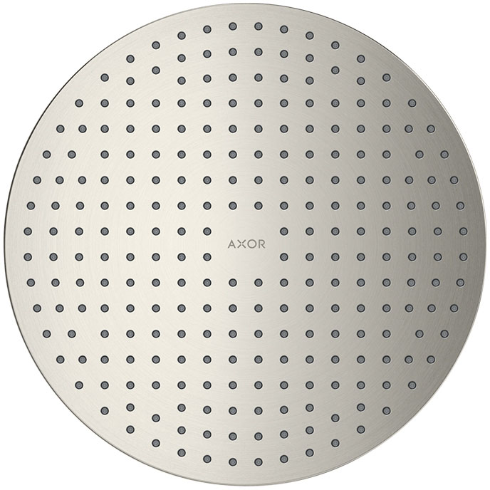 Верхній душ Axor 300 1jet P Stainless Steel Optic 35302800