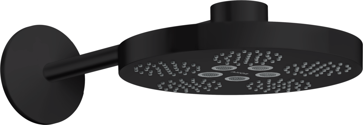 Верхній душ Axor One 280 2jet Matt Black 48492670