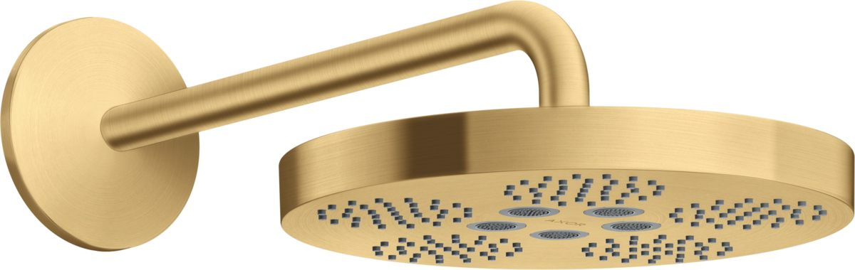 Верхній душ Axor One 280 1jet Brushed Gold Optic 48491250