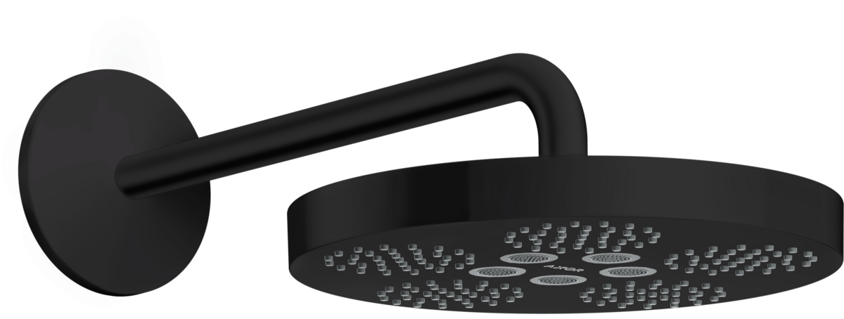 Верхній душ Axor One 280 1jet Matt Black 48491670
