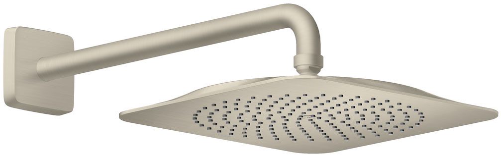 Верхній душ Axor Citterio C 270х270 1jet EcoSmart+ P Brushed Nickel 28791820