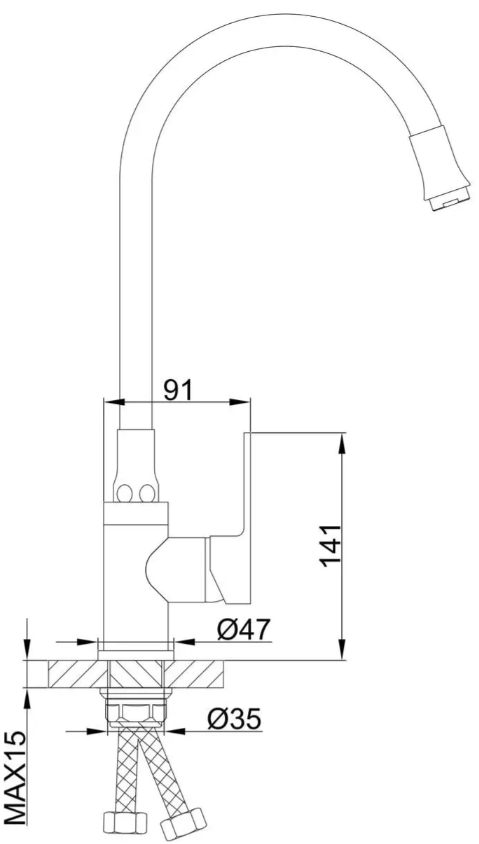 Frap F4041 (1033660) Габаритные размеры
