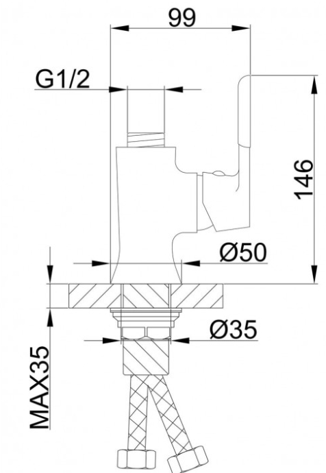Frap F4042 (1033666) Габаритні розміри