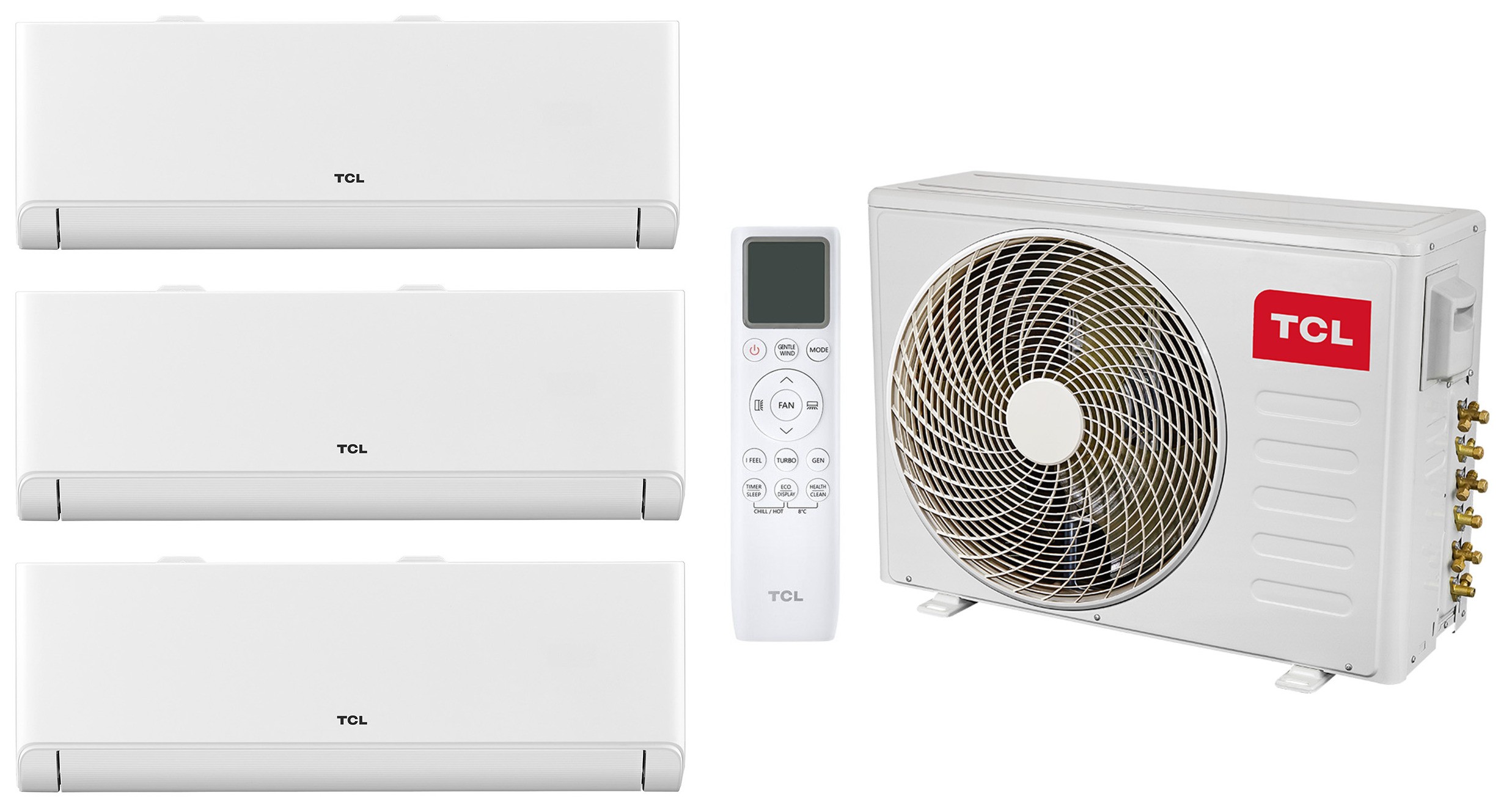 Комплект мультиспліт системи TCL BreezeIN TPH11 Multi 27 (9+9+9) в Києві