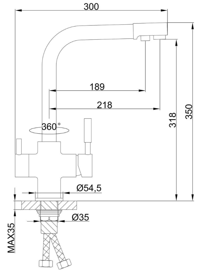 Frap F4352-7 (1033762) Габаритні розміри