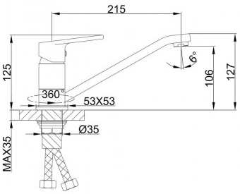 Frap F4946 (1033896) Габаритные размеры