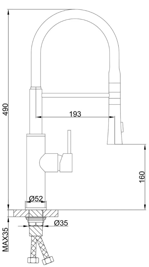 Frap F4452-8 (1033919) Габаритні розміри