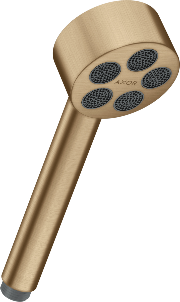 Лейка для ручного душа Axor One 75 1jet EcoSmart Brushed Bronze 48651140
