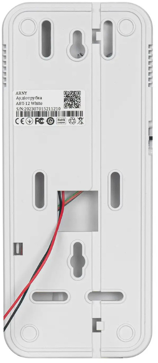Аудиотрубка ARNY ABT-12, White отзывы - изображения 5