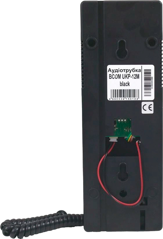Аудиотрубка Bcom UKP-12M Black цена 378 грн - фотография 2
