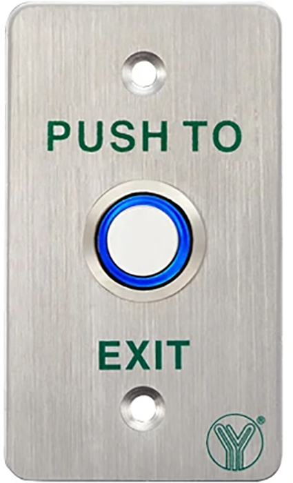 Кнопка выхода Yli Electronic PBK-814B(LED)