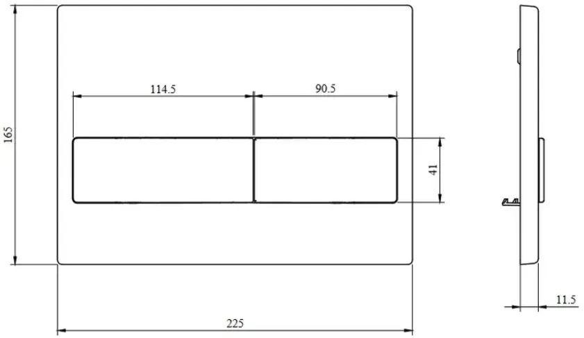 Koller Pool Dune 1200SL: KP-112-001 + RN-0520-RQ3 + KP-226-003 Габаритні розміри