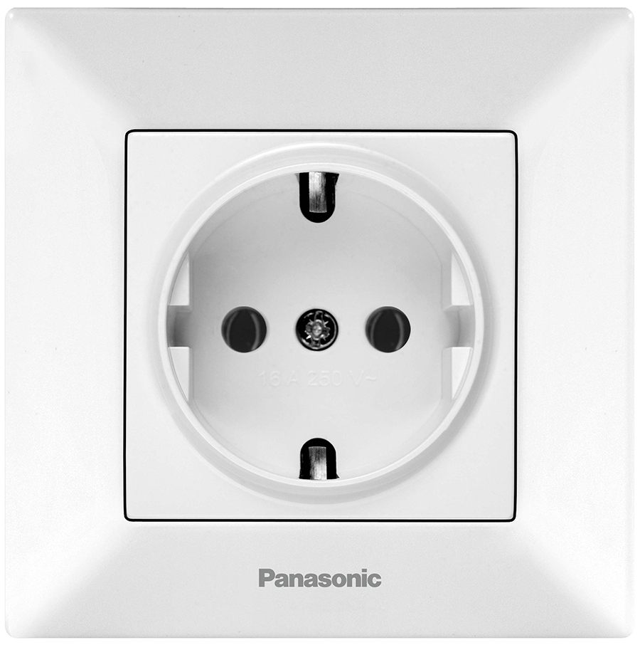 Розетка Panasonic Arkedia Slim, білий (WNTC03022WH-UA)