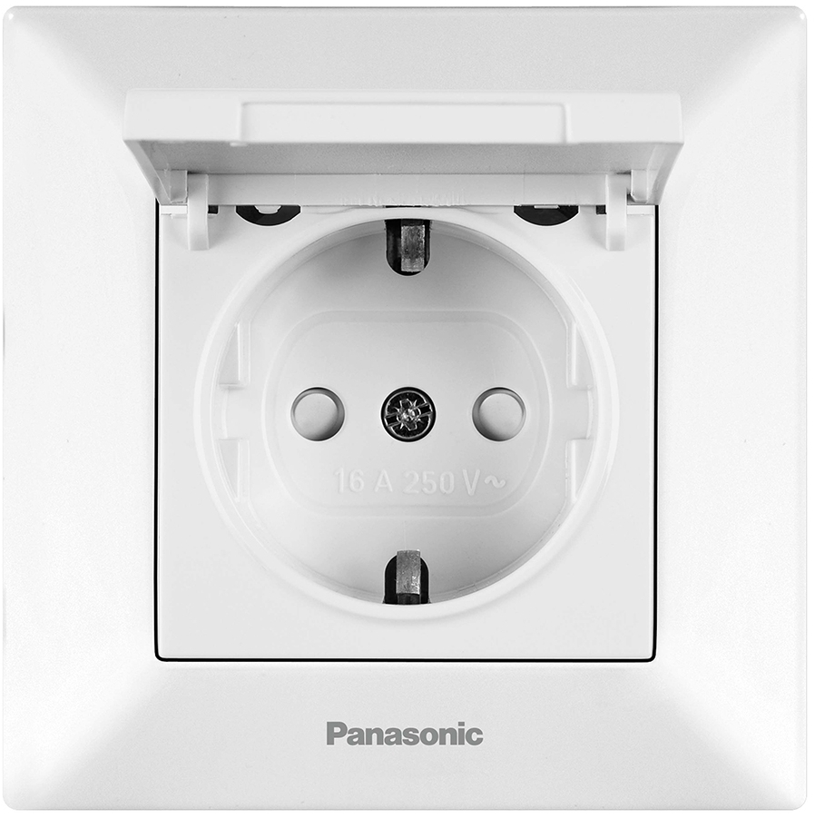 Розетка Panasonic Arkedia Slim білий (WNTC02102WH-UA)