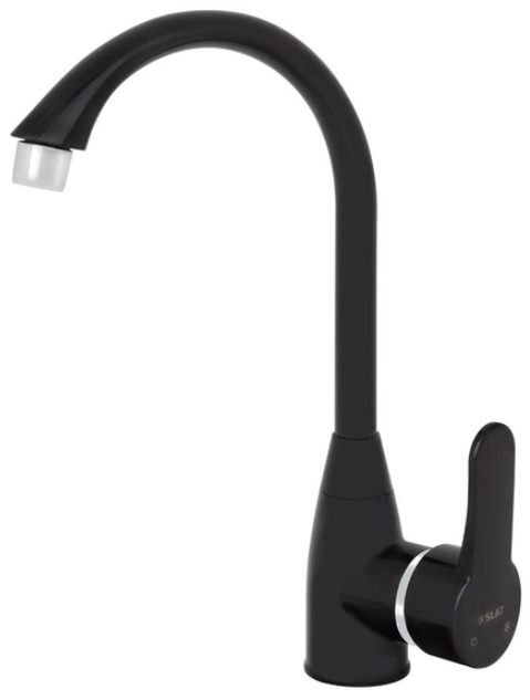 Смеситель для умывальника Slat RST4-03-black/SLT-C011B