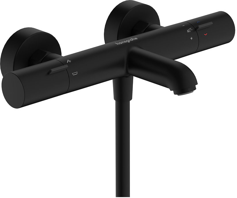 Змішувач для ванни Hansgrohe Ecostat Fine Matt Black 13325670