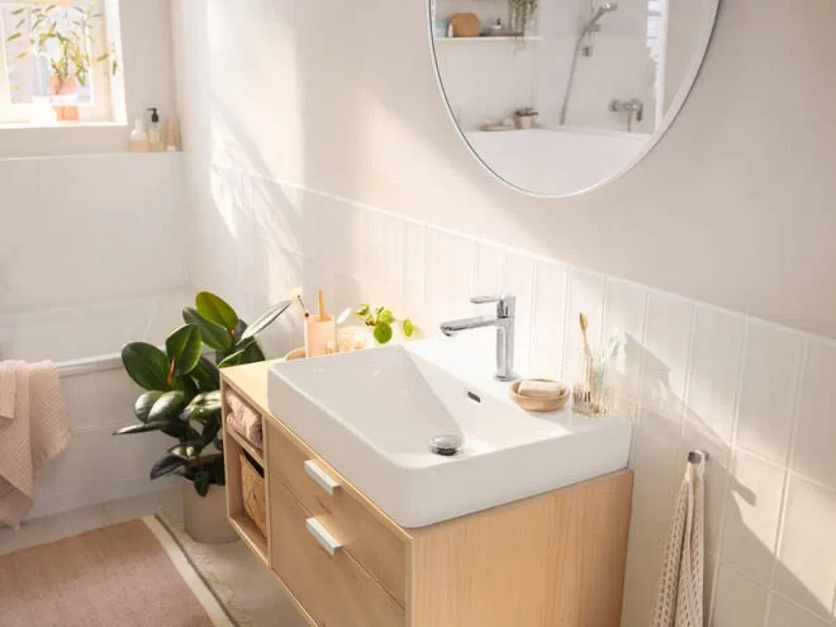 Смеситель для умывальника Hansgrohe Rebris S 110 Coolstart Chrome 72520000 внешний вид - фото 9
