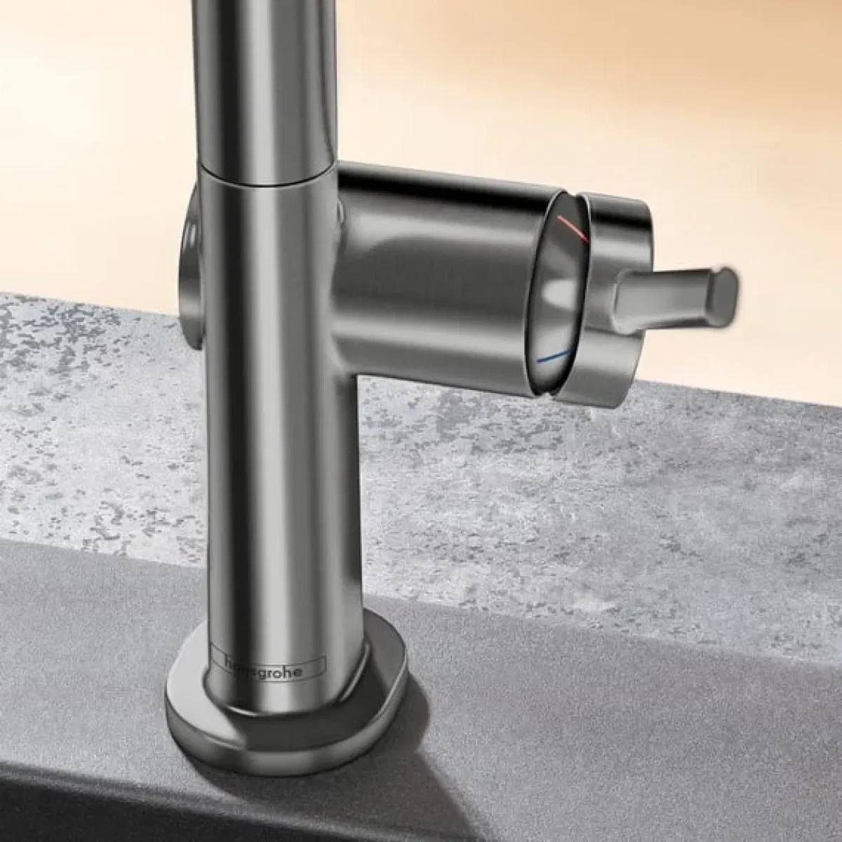 Смеситель для кухни Hansgrohe Talis M54 Brushed Black Chrome 72809340 цена 25542 грн - фотография 2