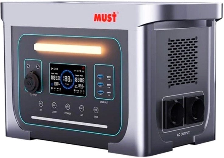 Must 1000W (EM1024S), 1000Вт / 1280Вт*час