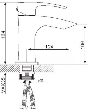 Gappo G1007-7 (1033987) Габаритные размеры