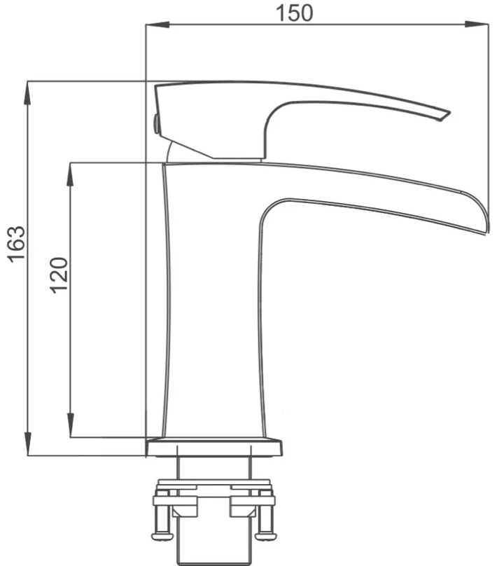 Gappo G1007-30 (1033996) Габаритные размеры