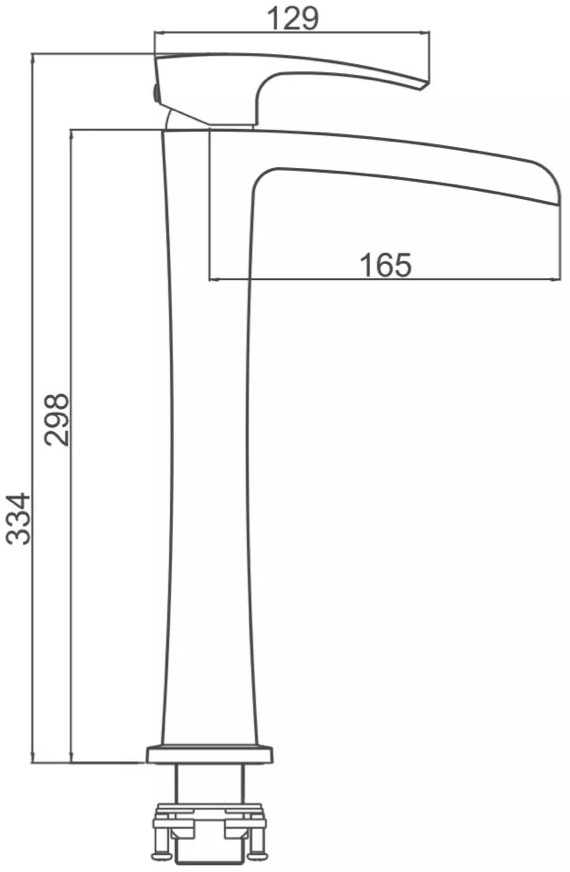 Gappo G1007-31 (1033997) Габаритные размеры