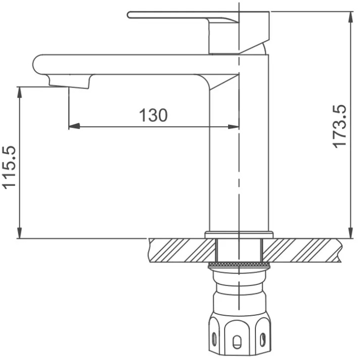 Gappo G1099-20 (1034047) Габаритные размеры