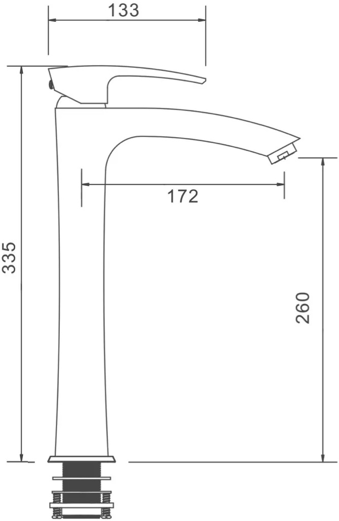 Gappo G1007-11 (1041361) Габаритные размеры