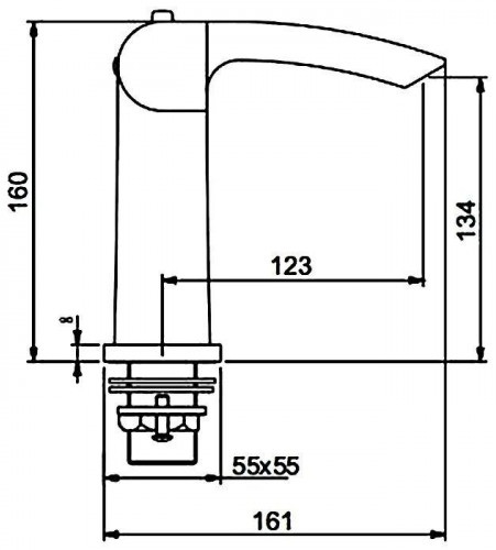 Gappo G1007-40 (1041627) Габаритные размеры