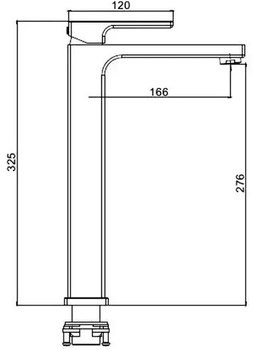 Gappo G1017-2 (1041632) Габаритные размеры