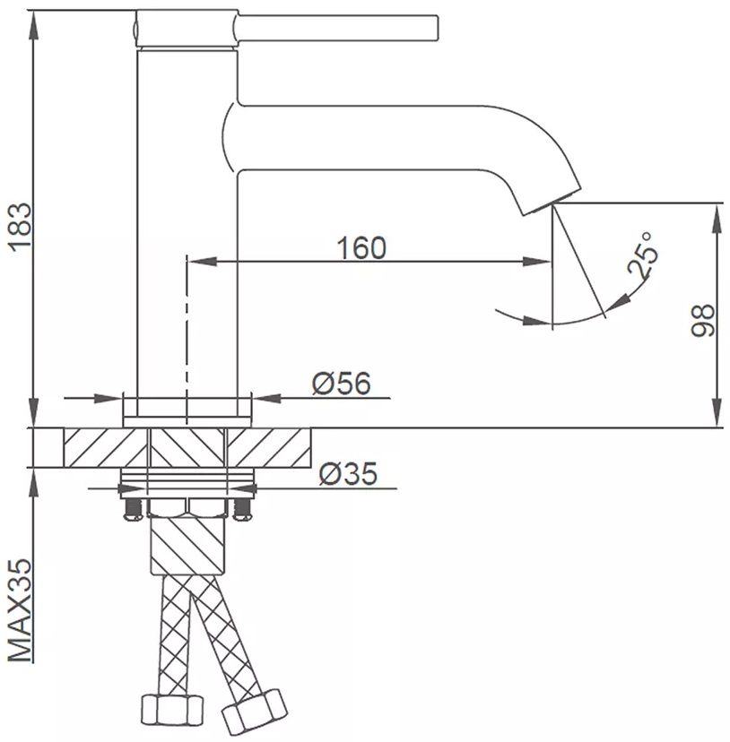 Gappo G1006-9 (1046760) Габаритные размеры