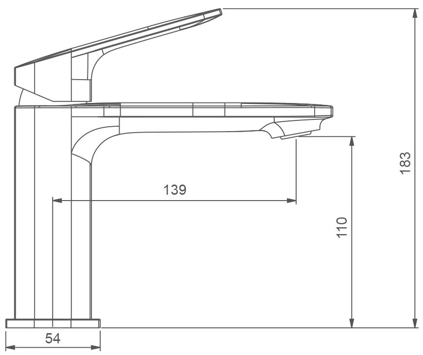 Gappo G1028-9 (1055876) Габаритні розміри