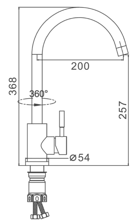 Frap F40899-4 (1036513) Габаритні розміри
