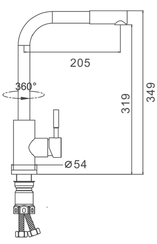 Frap F60899 (1036520) Габаритные размеры