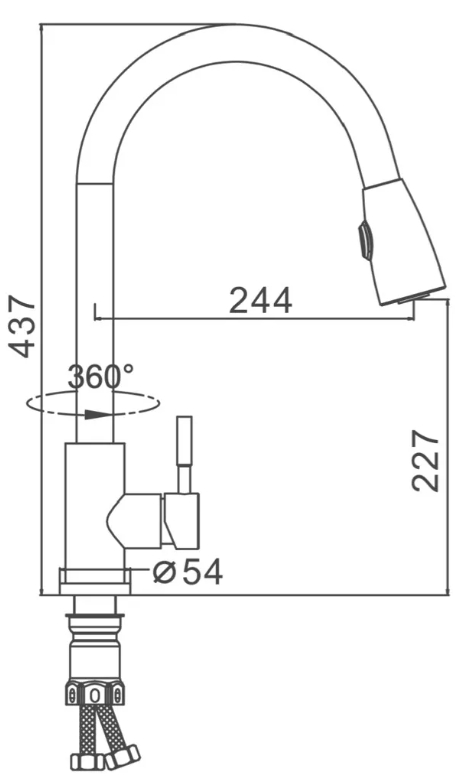 Frap F60899-1 (1036521) Габаритні розміри