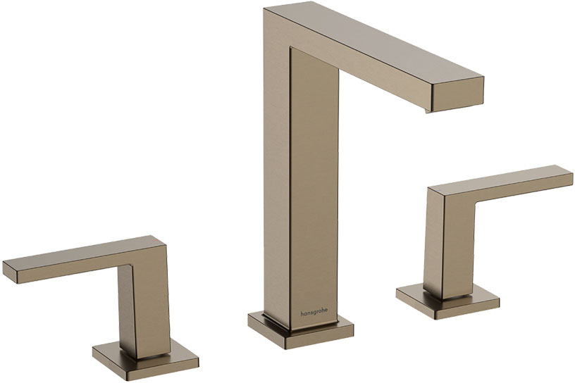Смеситель для умывальника Hansgrohe Tecturis E Brushed Bronze 73030140