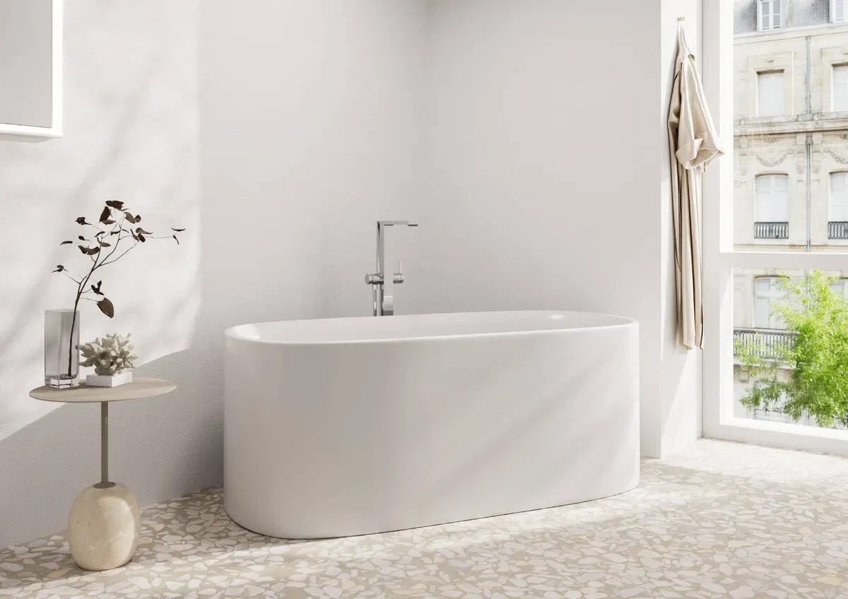 Смеситель для ванны Hansgrohe Tecturis E Chrome 73445000 цена 98602 грн - фотография 2