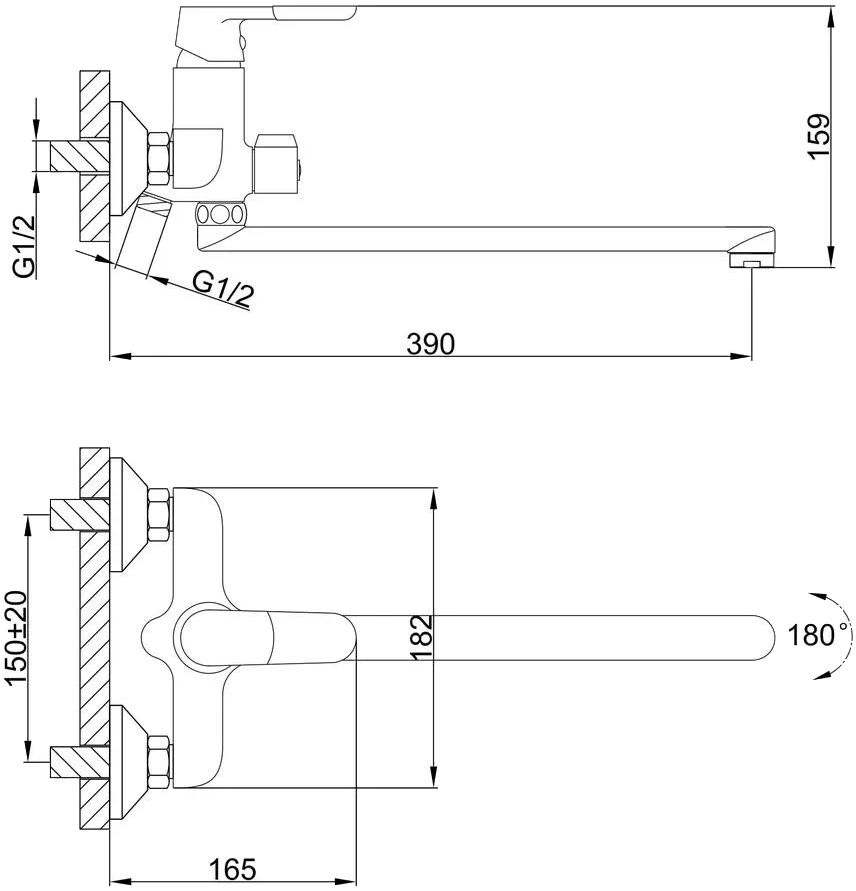 Frap F2234 (1033654) Габаритные размеры