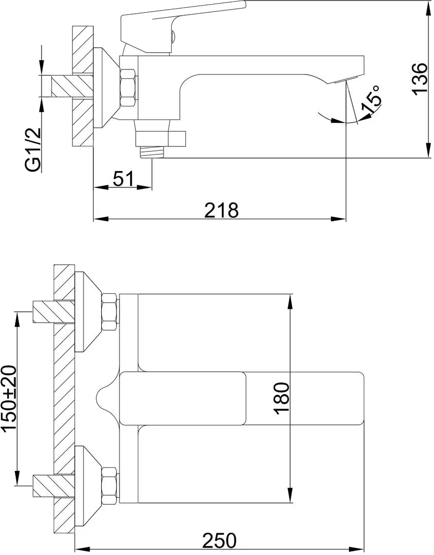 Frap F3246 (1033894) Габаритные размеры