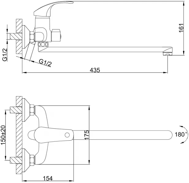 Frap F2236 (1033901) Габаритные размеры