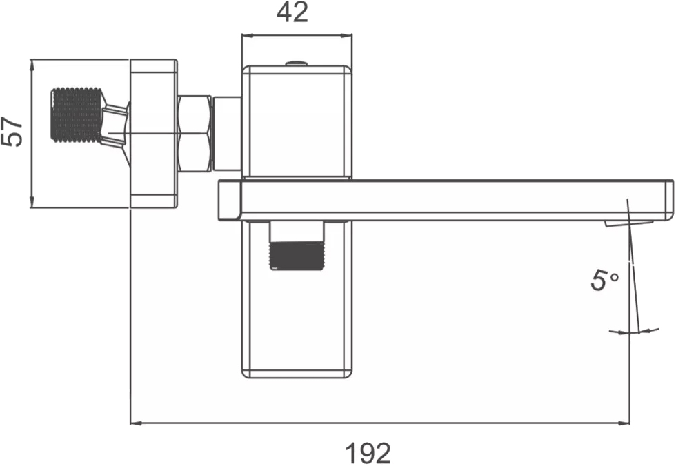 Gappo G3218 (1034001) Габаритные размеры