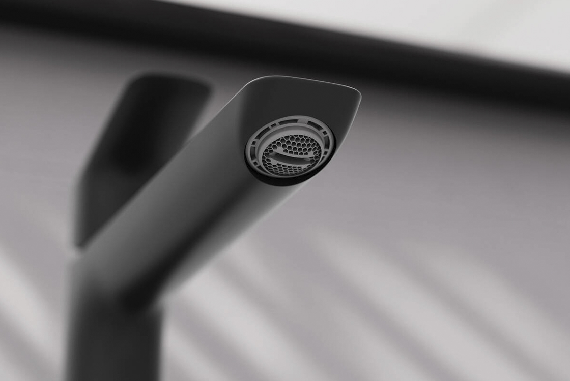 Змішувач для умивальника Hansgrohe Logis Fine 110 Matt Black 71253670 ціна 8954 грн - фотографія 2