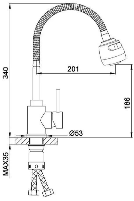 Frap F40993-6 (1040792) Габаритні розміри