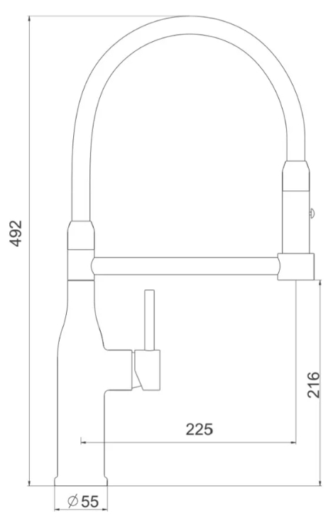 Gappo G4398-51 (1041344) Габаритные размеры